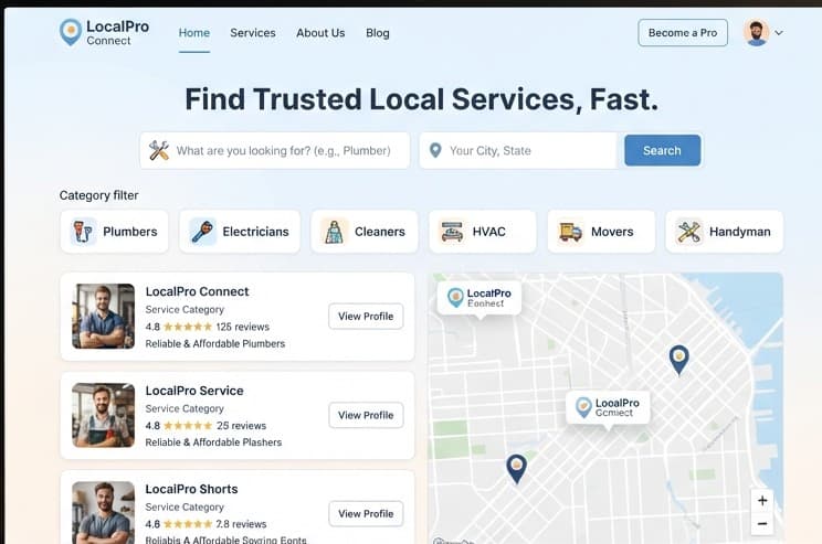 Local Services Finder